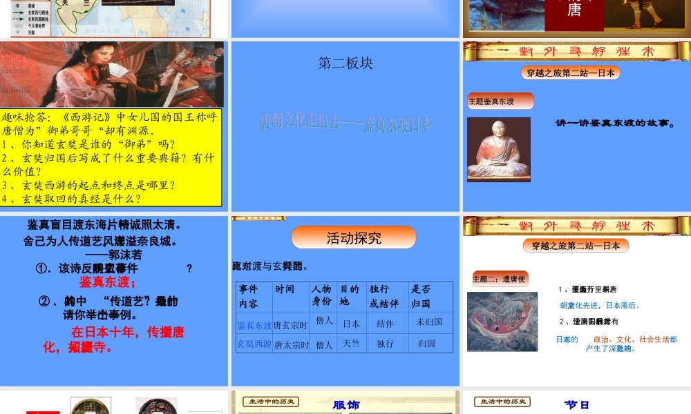 人教版七下第一单元第6课对外友好往来（共38张PPT）