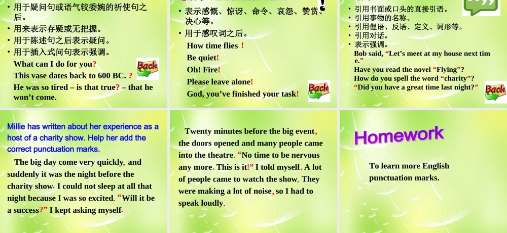 八年级英语下册 Unit 7 International Charities Speak up  Study skills课件 (新版)牛津版 课件