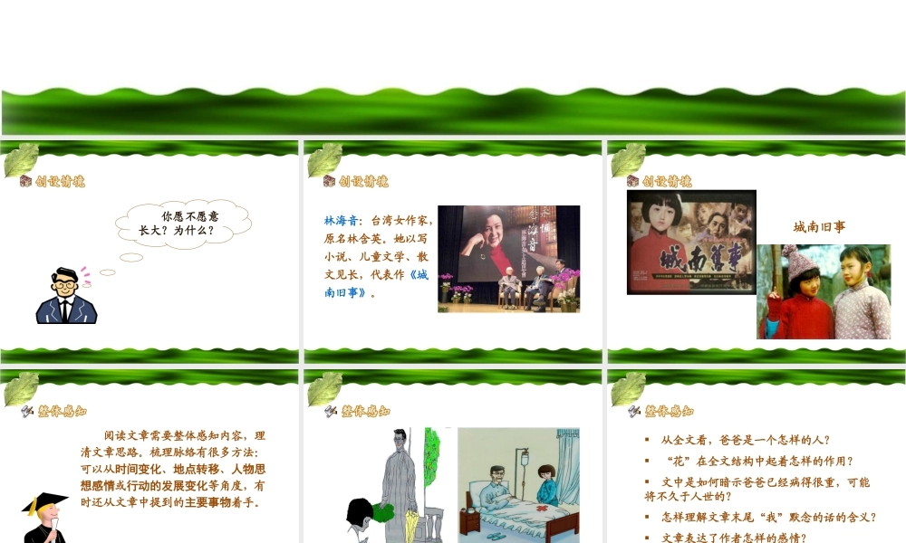 《爸爸的花儿落了》参考课件2