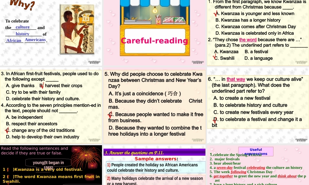 新课标 人教版高一英语Unit14 Rading 课件