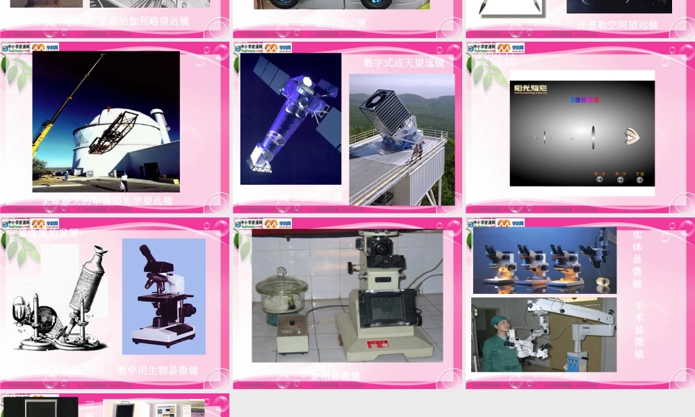 教科版初中物理八上47《通过透镜看世界》PPT课件1