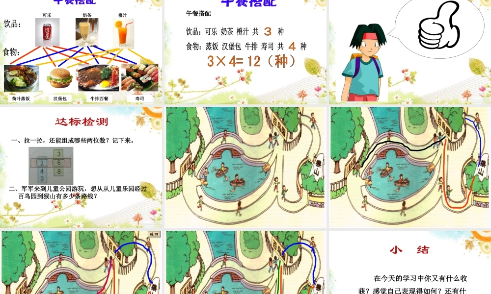 三年级上册_数学广角—搭配的学问第一课时PPT(2)(1)