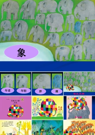 花格子大象艾玛