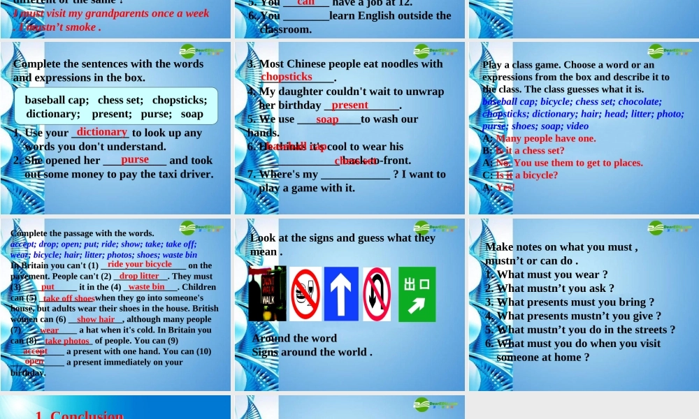 八年级英语上册 Module 12 Unit 3精品课件 外研版(小学起点)