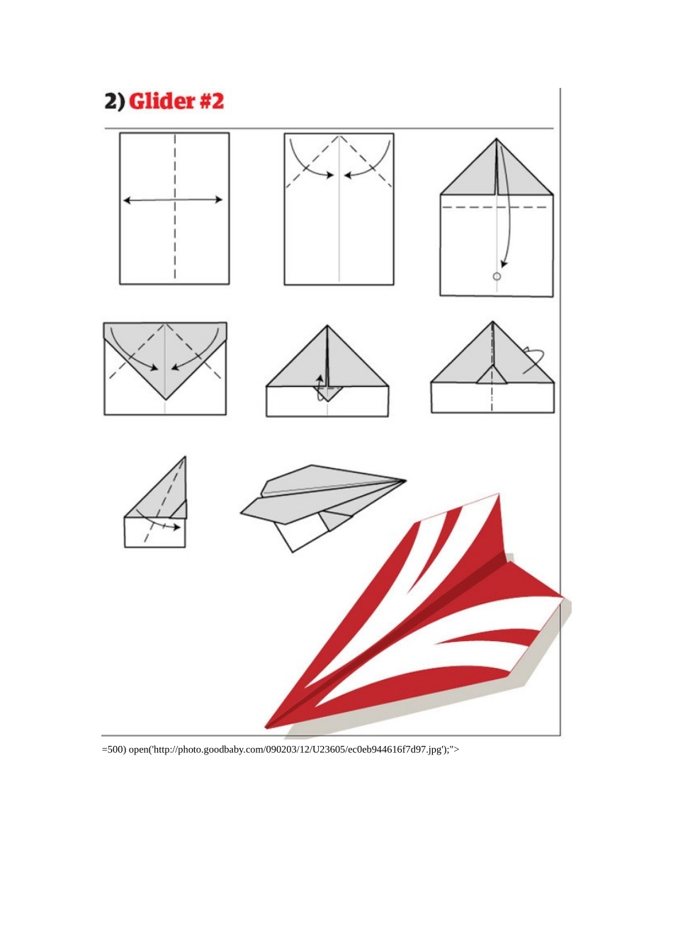 叠纸飞机的12种方法_第2页