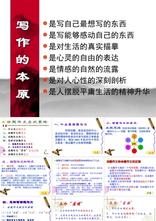 如何写好话题作文1
