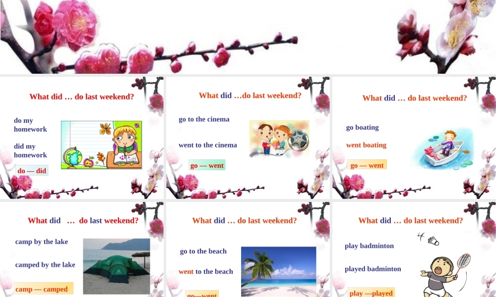 人教版七年级下Unit12__Period1参考课件