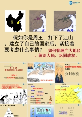 中考历史(夏商西周的社会与国家)复习课件3 课件