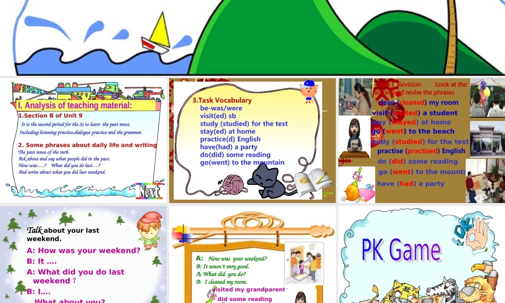 七年级英语下册  unit 9 sectionB课件 人教新目标 课件