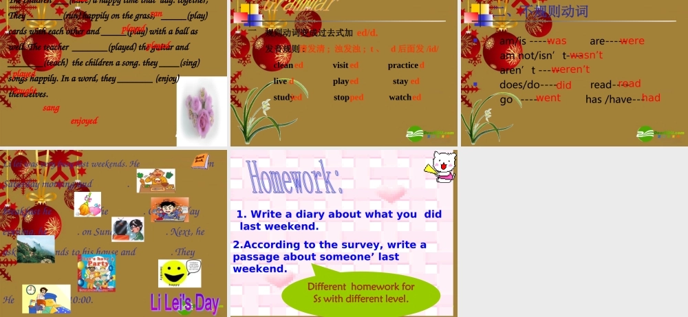 七年级英语下册  unit 9 sectionB课件 人教新目标 课件