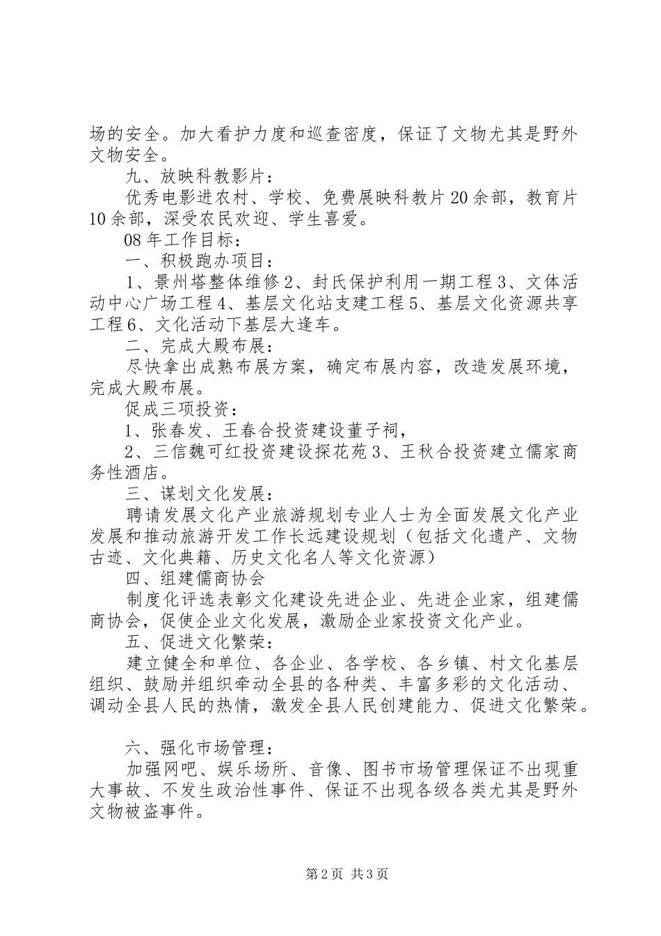 文体局年终总结计划_第2页