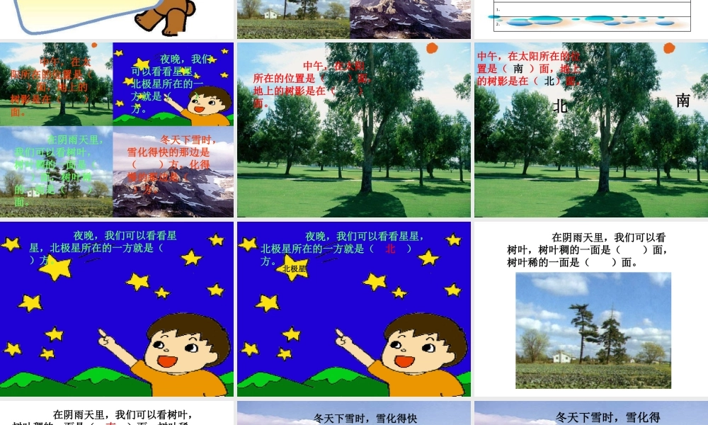 《要是你在野外迷了路》教学课件 (2)