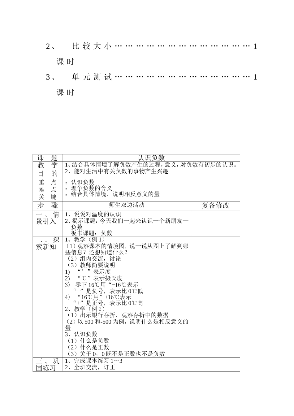 2014-2015年度六年级数学下册教案_第2页