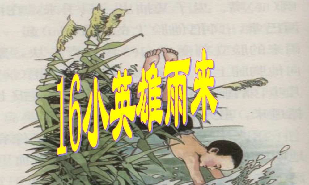 《小英雄雨来》_