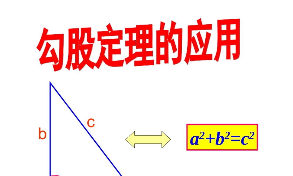 勾股定理的应用 (3)