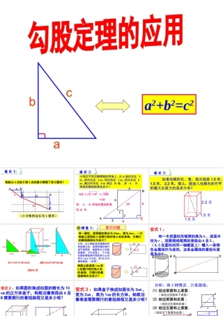 勾股定理的应用 (3)