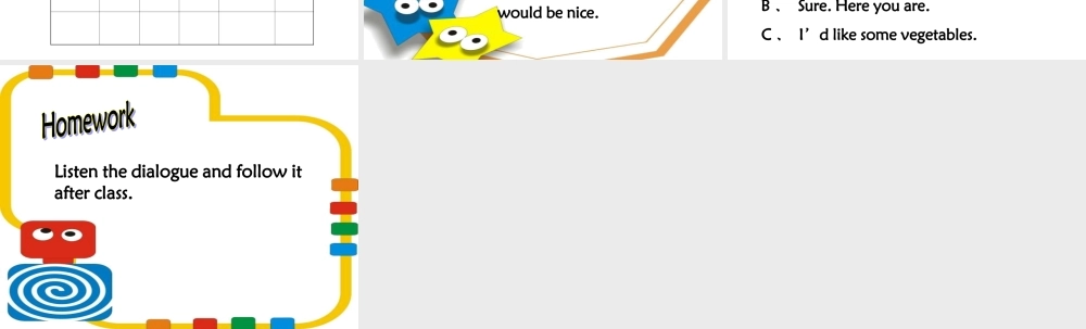 人教版四年级英语上册Unit-5-What-would-you-like5