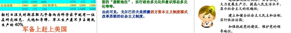 初中历史第五单元(社会主义国家的改革和演变)课件