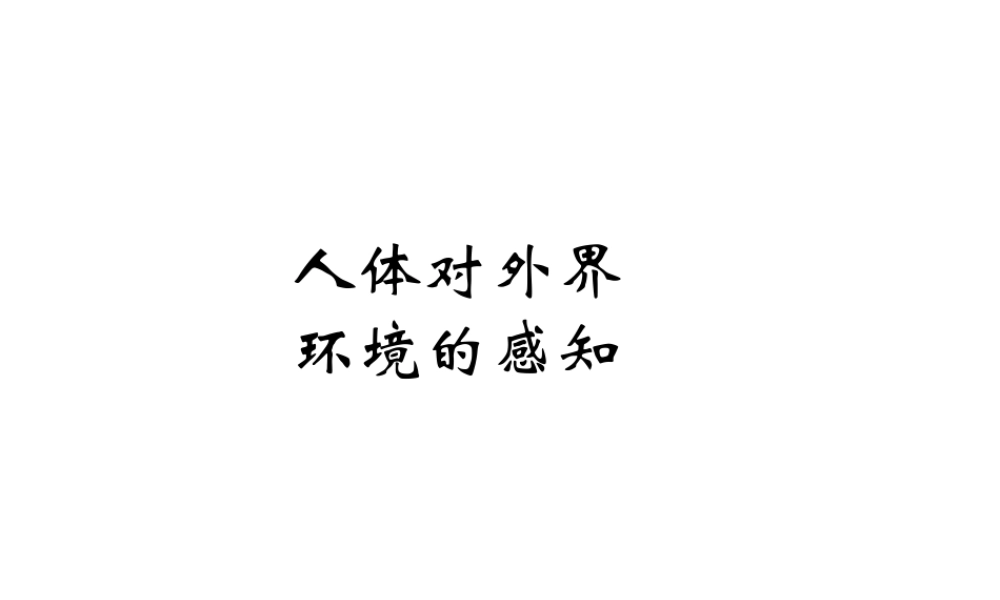 七年级生物下册人体对外界环境的感知 耳和听觉课件新人教版 课件