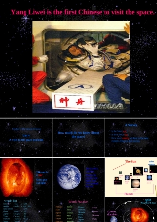 七年级英语下册 Module 4 Unit 4 A visit to the Space Museum 课件 上海牛津版 课件