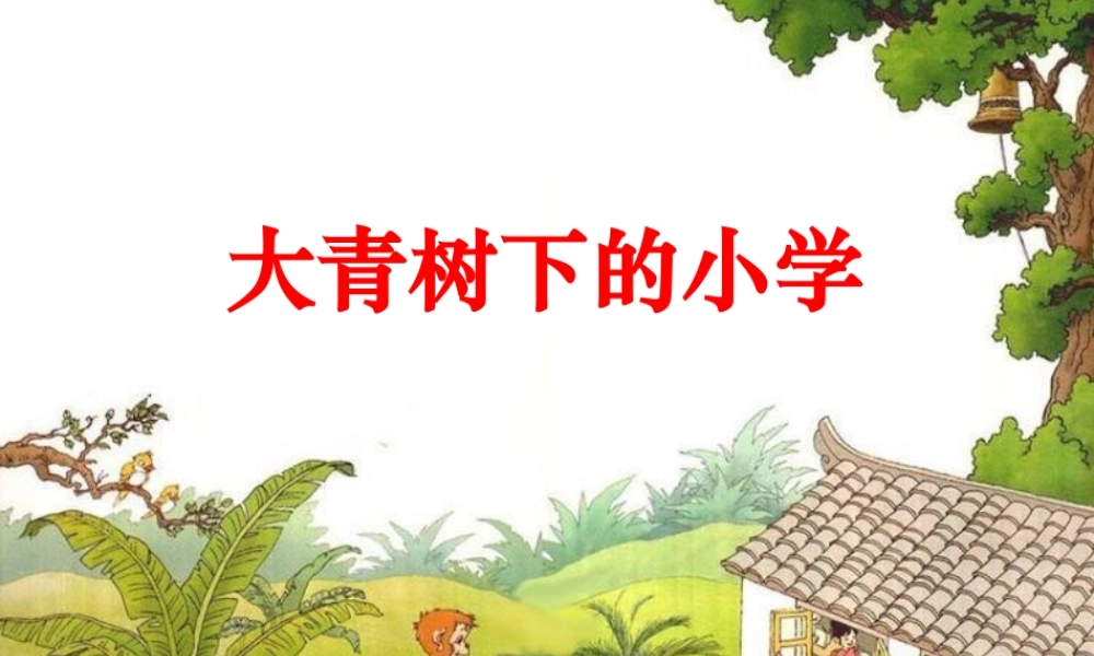 1大青树下的小学-(3)
