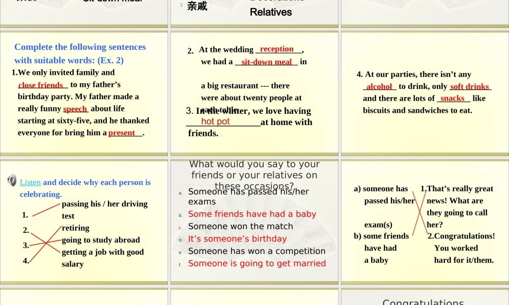 北师大版高一英语课件 Unit3  Lesson2 课件