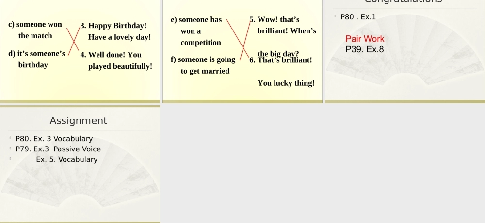 北师大版高一英语课件 Unit3  Lesson2 课件