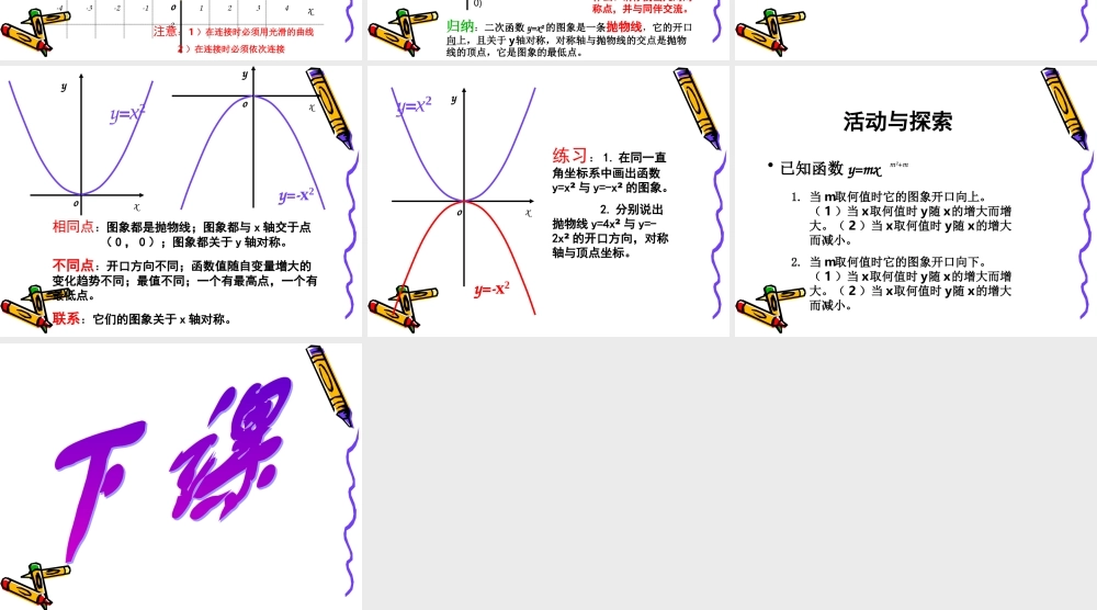 2.结识抛物线