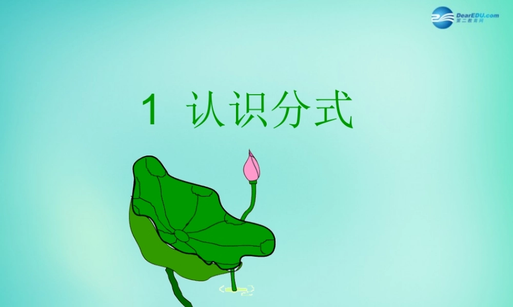 八年级数学下册(5.1 认识分式)课件2 (新版)北师大版 课件