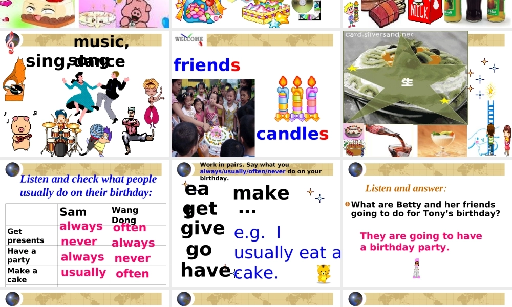 七年级英语Module8-U1课件 外研版 课件