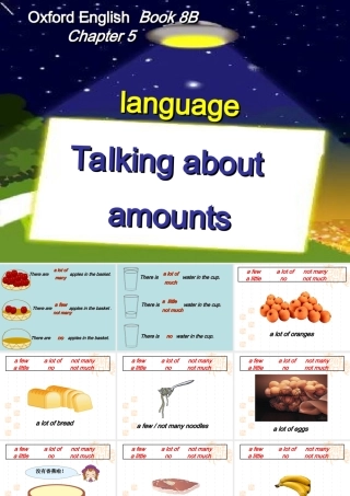 八年级英语8B Chapter5 Water talk Language课件