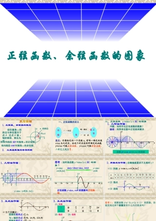 3.3.1正弦函数、余弦函数的图象与性质