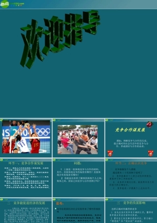 八年级政治下册 竞争与合作1课件 陕教版 课件