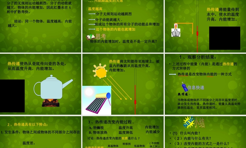 二、内能热传递