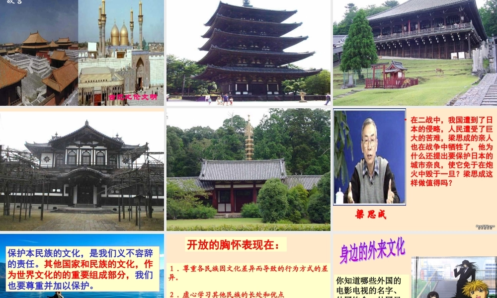 八年级政治做友好往来的使者课件 新课标 人教版 课件