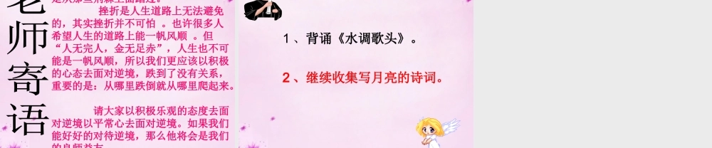八年级语文下册 第五单元 25(诗词曲五首)(水调歌头)教学课件 新人教版 课件