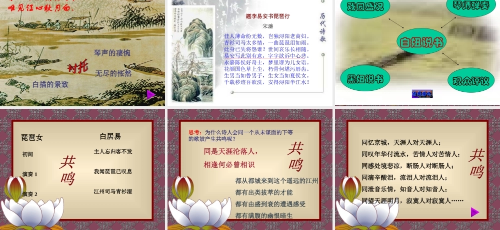 九年级语文琶行 ppt3 课件