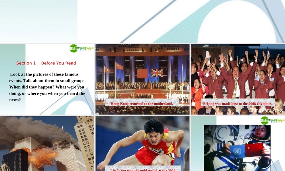 八年级英语下册 Unit3 Reading课件 人教新目标版 课件