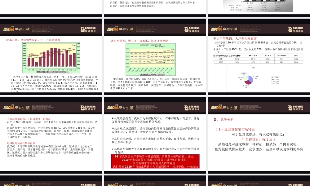 2010年武汉鼎鑫·摩卡小镇营销战略