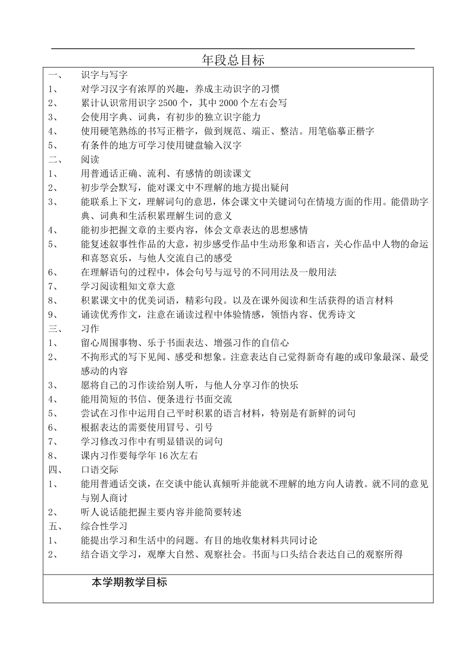 A版三年级语文下册教案(全册)及教学计划_第1页