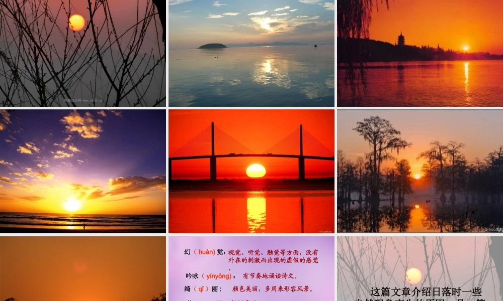 八年级语文上册 日的幻觉课件2 新人教版 课件