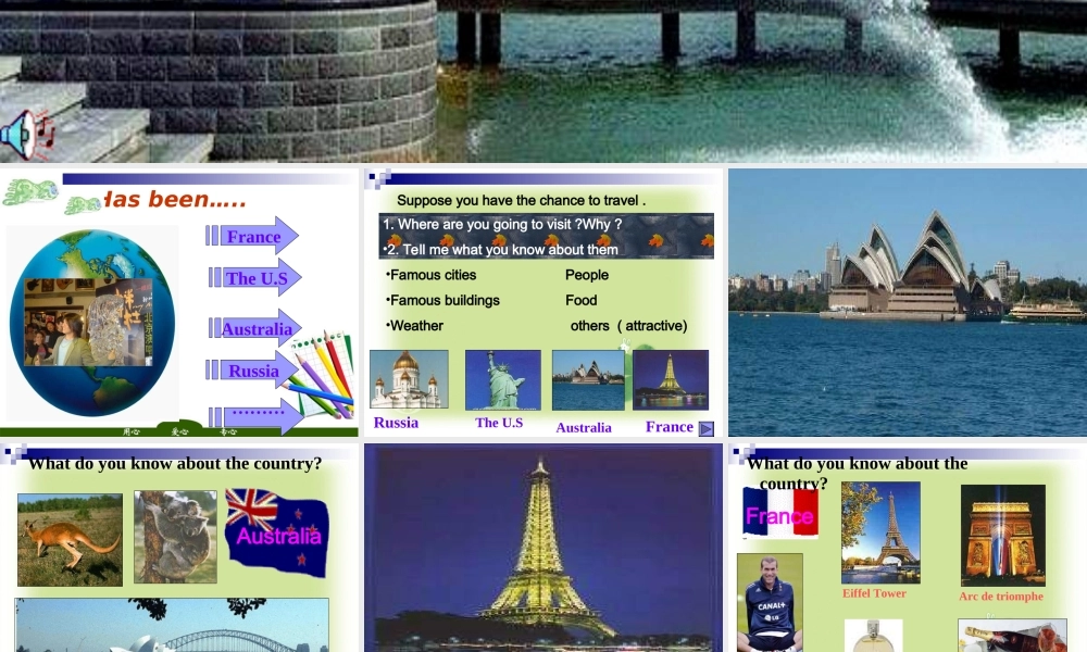 八年级英语下册 Unit9 Have you been to Singapore_课件2 人教新目标版 课件