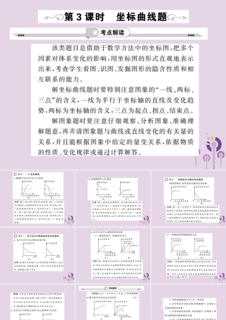 中考化学一轮复习 第3部分 热点专题 第3课时 坐标曲线题课件