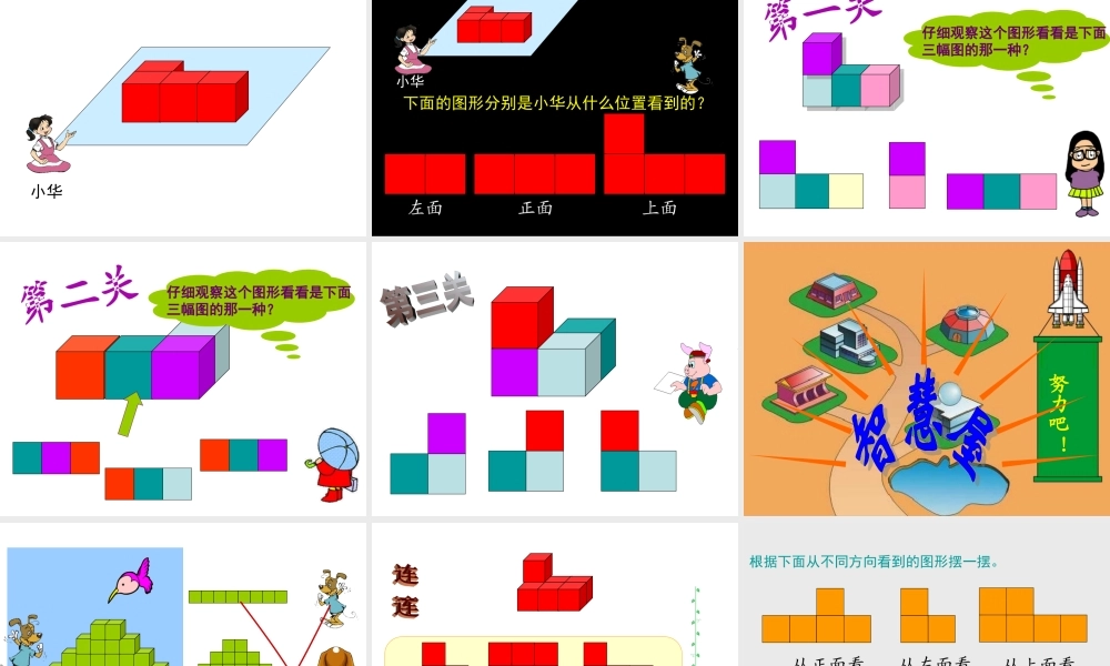 辛店小学《观察物体》PPT课件