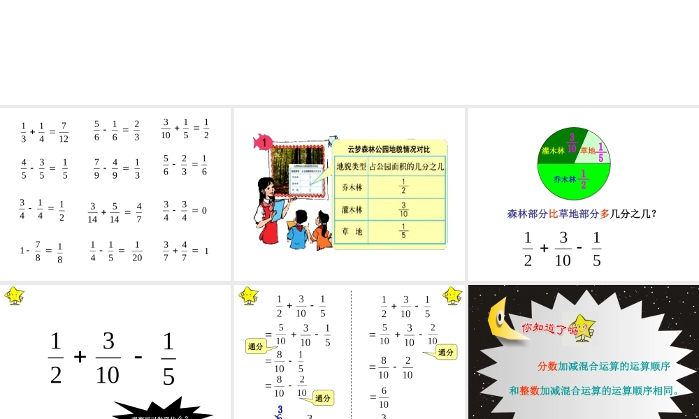 5.3.1-分数加减混合运算