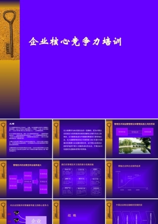 企业核心竞争力培训