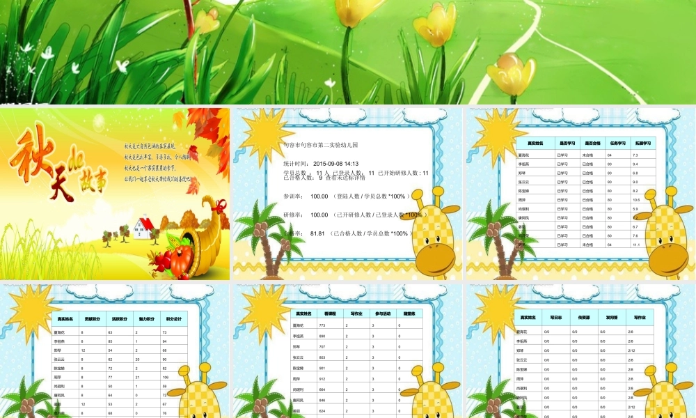 二实幼第三期简报