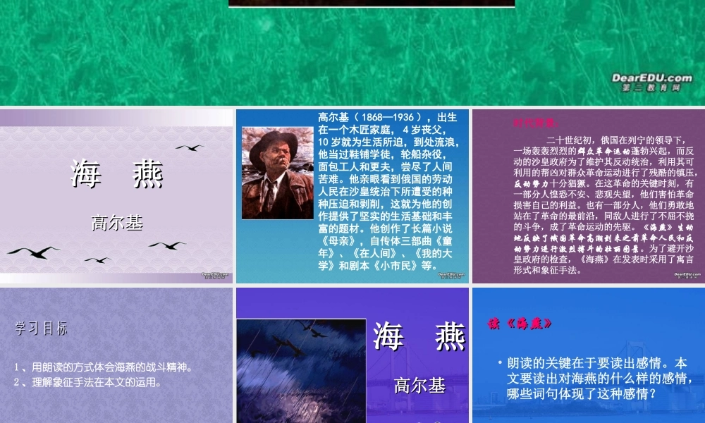 初中语文(海燕)课件