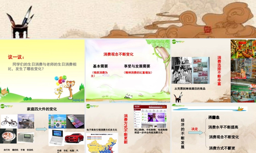 九年级政治 学会合理消费课件 人教新课标版 课件