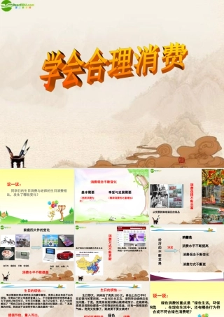 九年级政治 学会合理消费课件 人教新课标版 课件